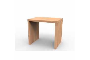 Obrázok pre Kvalitný masívny nočný stolík UNI, DUB prírodný