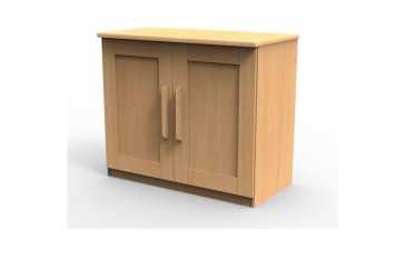 Obrázok pre Luxusná masívna komoda P2DD, BUK morenie tabak