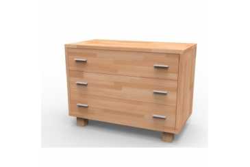 Obrázok pre Luxusná komoda z masívu K3Z, BUK morenie orech