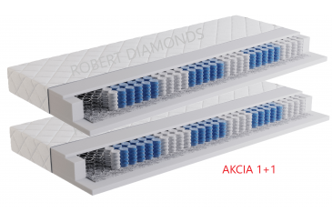 Obrázok pre Matrac Orthopedic Lux 1 + 1 + darček 1x chránič matraca 