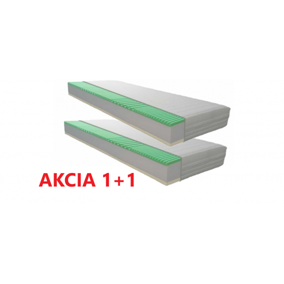 Obrázok pre Matrac Orthopedic MEMORY PLUS 1+1 + darček 1 x chránič matraca