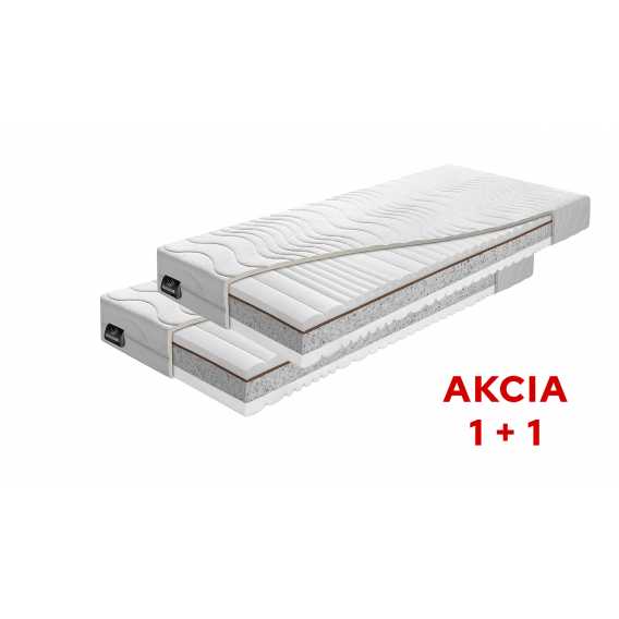 Obrázok pre Matrac YORK HARD PLUS 1 + 1 + darček 1x chránič matraca